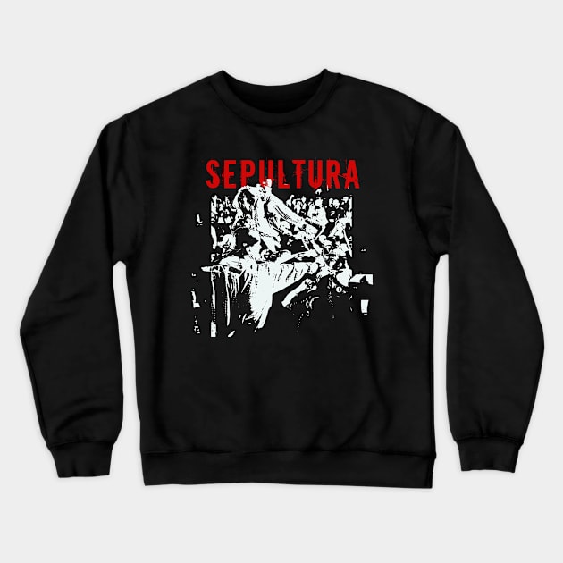 sepultura get it on Crewneck Sweatshirt by brdk visual